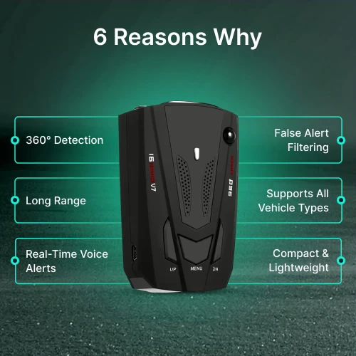 6 Reasons of choosing Speeder Pro Radar Detector
